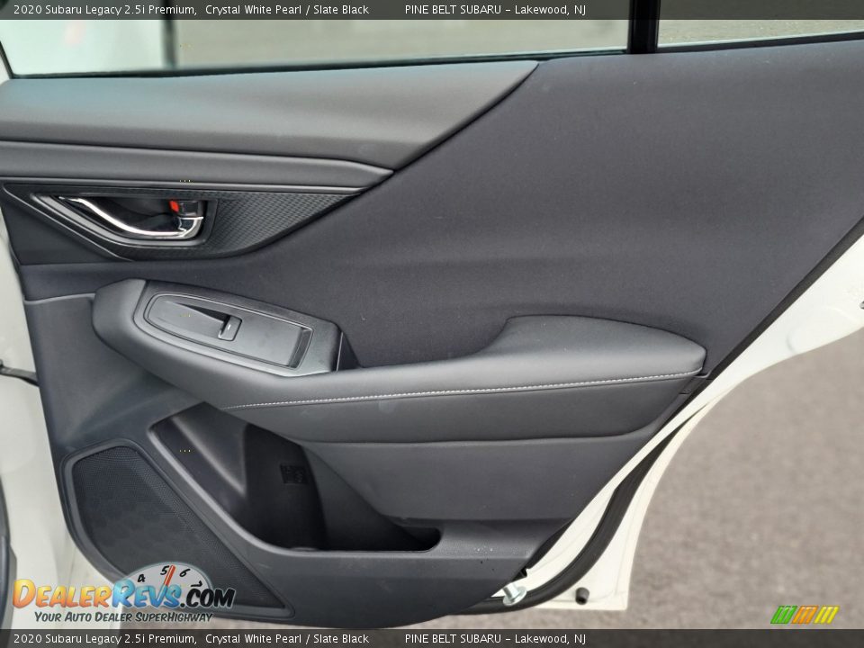 2020 Subaru Legacy 2.5i Premium Crystal White Pearl / Slate Black Photo #25