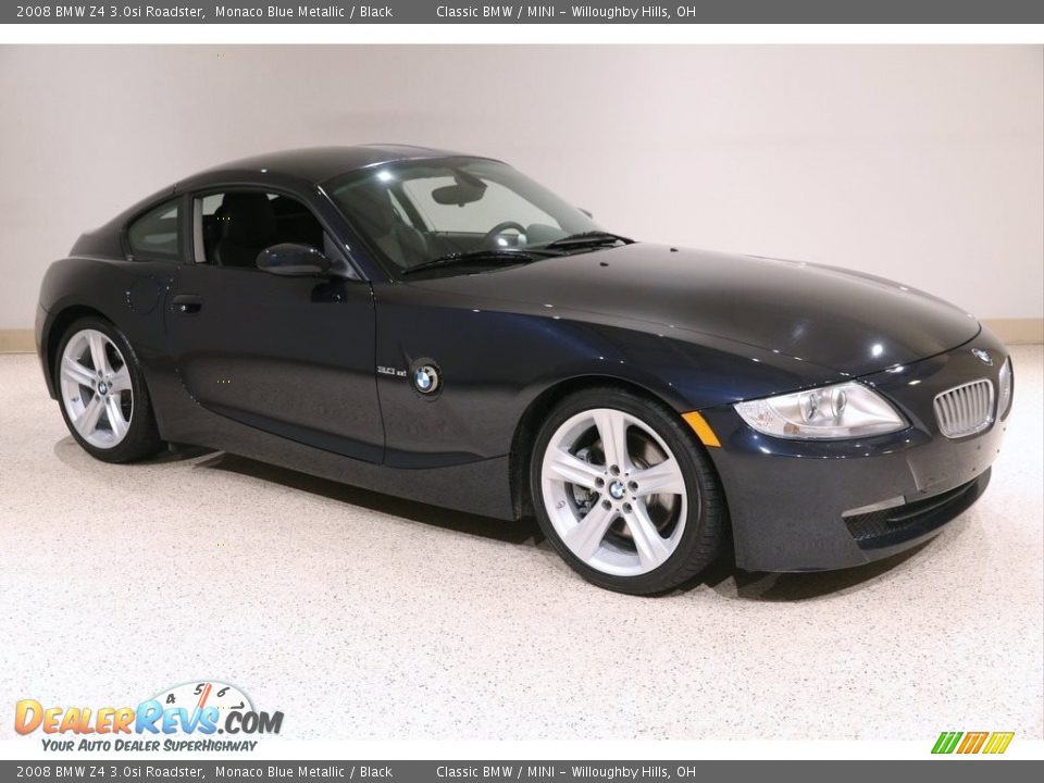 2008 BMW Z4 3.0si Roadster Monaco Blue Metallic / Black Photo #1