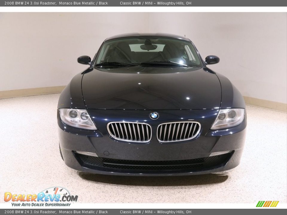 2008 BMW Z4 3.0si Roadster Monaco Blue Metallic / Black Photo #2