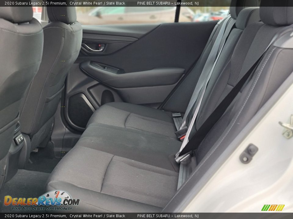 2020 Subaru Legacy 2.5i Premium Crystal White Pearl / Slate Black Photo #33