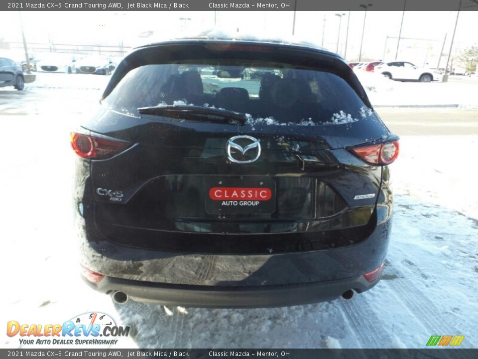 2021 Mazda CX-5 Grand Touring AWD Jet Black Mica / Black Photo #9