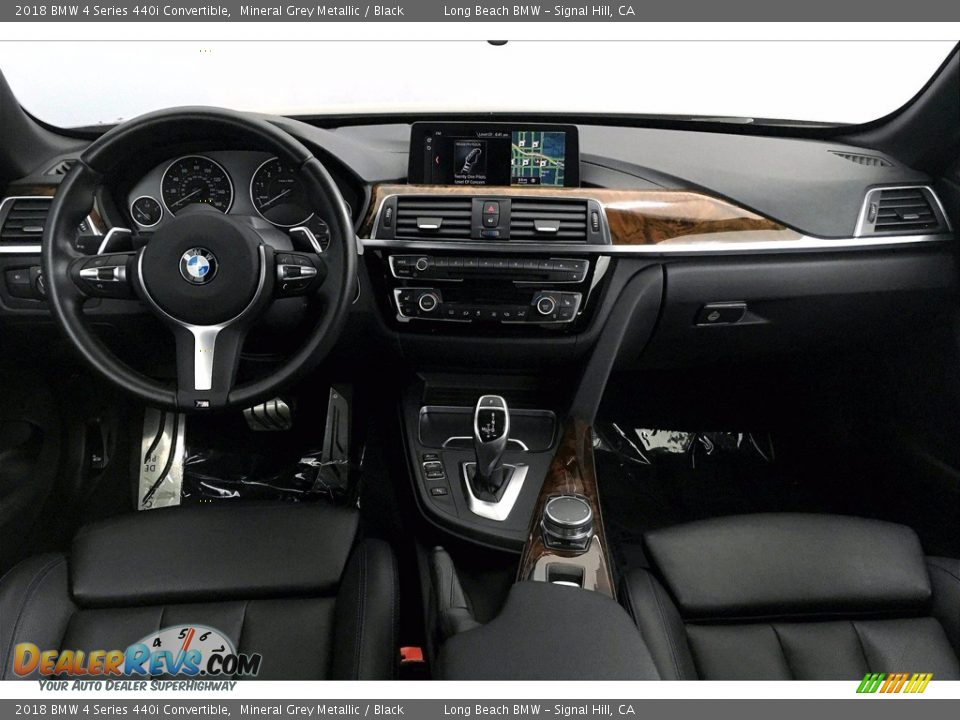 2018 BMW 4 Series 440i Convertible Mineral Grey Metallic / Black Photo #15