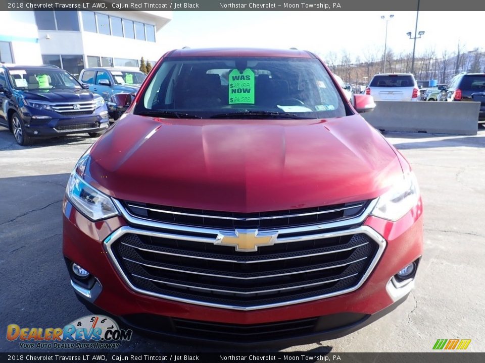 2018 Chevrolet Traverse LT AWD Cajun Red Tintcoat / Jet Black Photo #12
