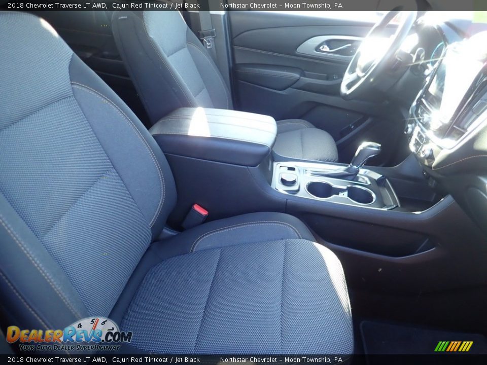 2018 Chevrolet Traverse LT AWD Cajun Red Tintcoat / Jet Black Photo #14