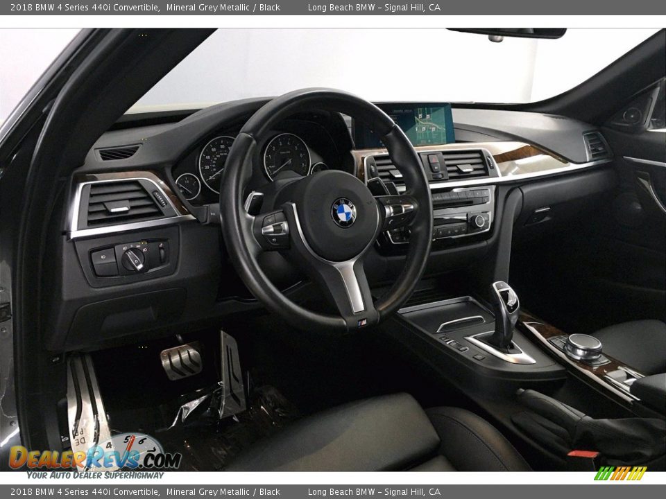2018 BMW 4 Series 440i Convertible Mineral Grey Metallic / Black Photo #21