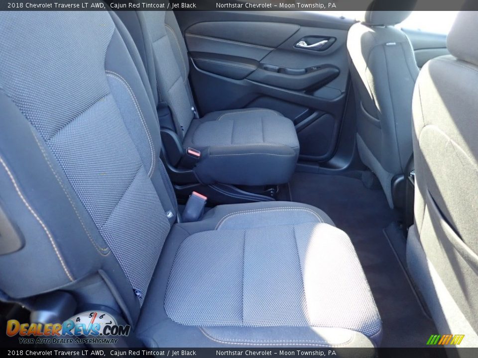 2018 Chevrolet Traverse LT AWD Cajun Red Tintcoat / Jet Black Photo #17