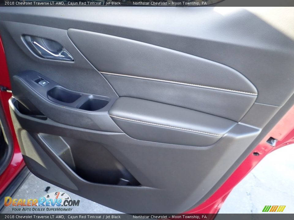2018 Chevrolet Traverse LT AWD Cajun Red Tintcoat / Jet Black Photo #19