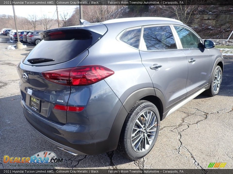 2021 Hyundai Tucson Limited AWD Coliseum Gray Metallic / Black Photo #2