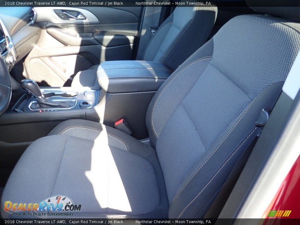 2018 Chevrolet Traverse LT AWD Cajun Red Tintcoat / Jet Black Photo #20