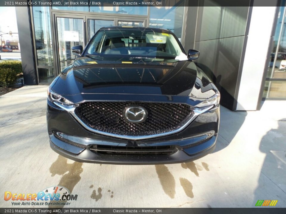 2021 Mazda CX-5 Touring AWD Jet Black Mica / Black Photo #2