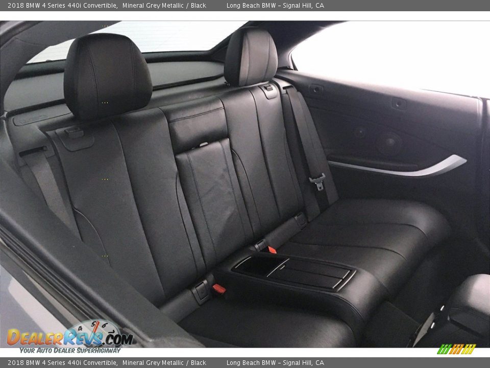 2018 BMW 4 Series 440i Convertible Mineral Grey Metallic / Black Photo #28