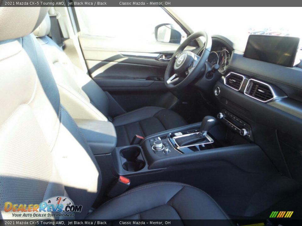 2021 Mazda CX-5 Touring AWD Jet Black Mica / Black Photo #4