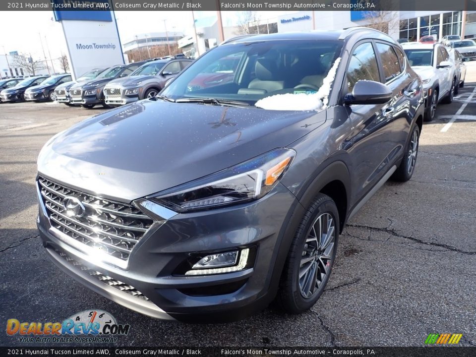 2021 Hyundai Tucson Limited AWD Coliseum Gray Metallic / Black Photo #5
