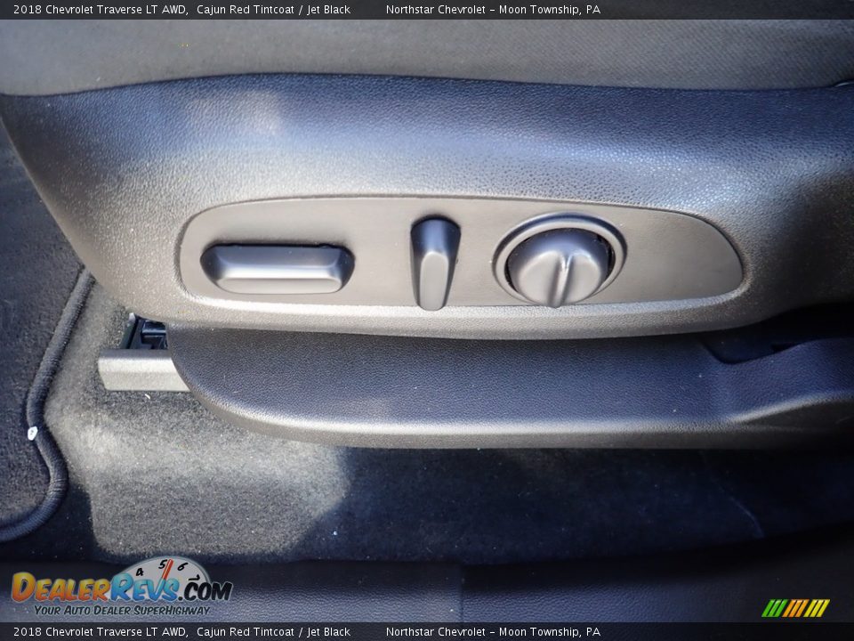 2018 Chevrolet Traverse LT AWD Cajun Red Tintcoat / Jet Black Photo #25