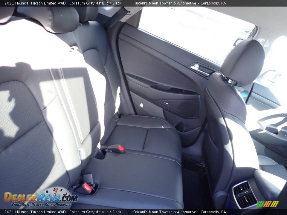 2021 Hyundai Tucson Limited AWD Coliseum Gray Metallic / Black Photo #8