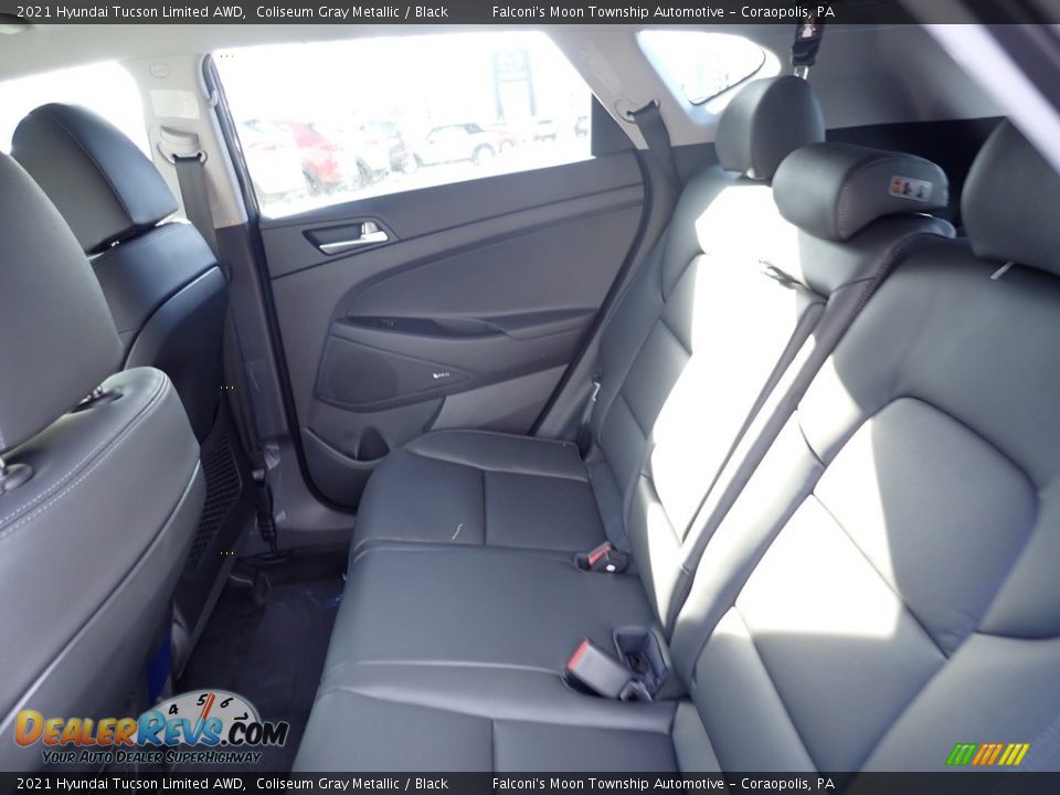 2021 Hyundai Tucson Limited AWD Coliseum Gray Metallic / Black Photo #11