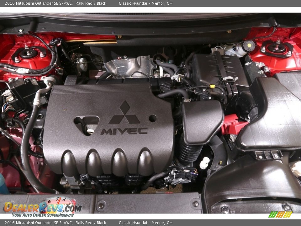 2016 Mitsubishi Outlander SE S-AWC 2.4 Liter MIVEC SOHC 16-Valve 4 Cylinder Engine Photo #17