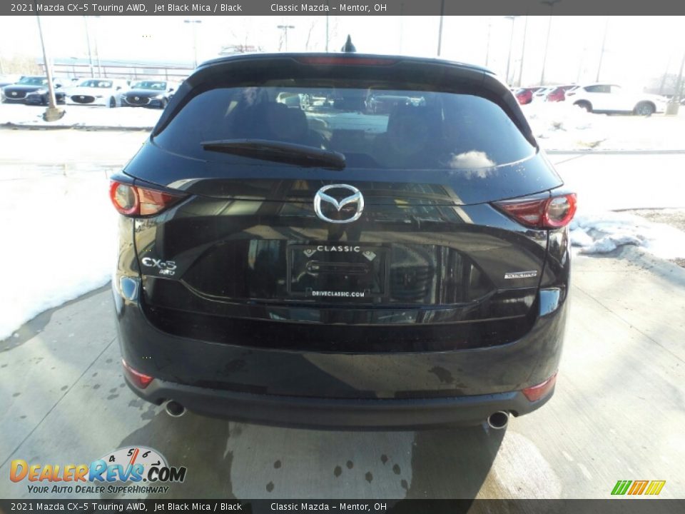 2021 Mazda CX-5 Touring AWD Jet Black Mica / Black Photo #10