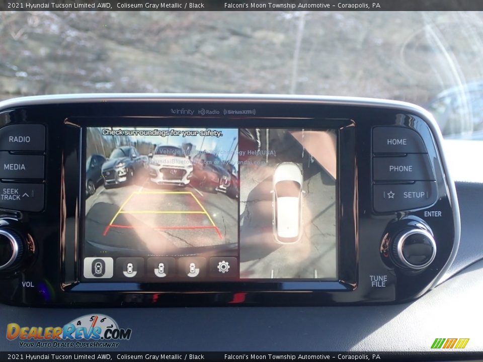 2021 Hyundai Tucson Limited AWD Coliseum Gray Metallic / Black Photo #15