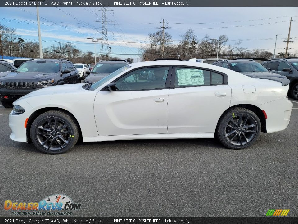 2021 Dodge Charger GT AWD White Knuckle / Black Photo #4