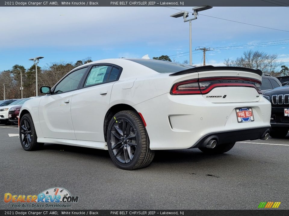 2021 Dodge Charger GT AWD White Knuckle / Black Photo #6
