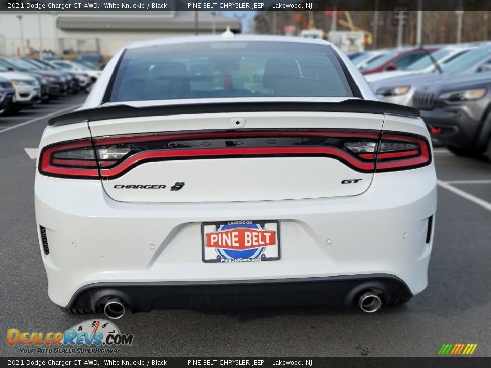 2021 Dodge Charger GT AWD White Knuckle / Black Photo #7