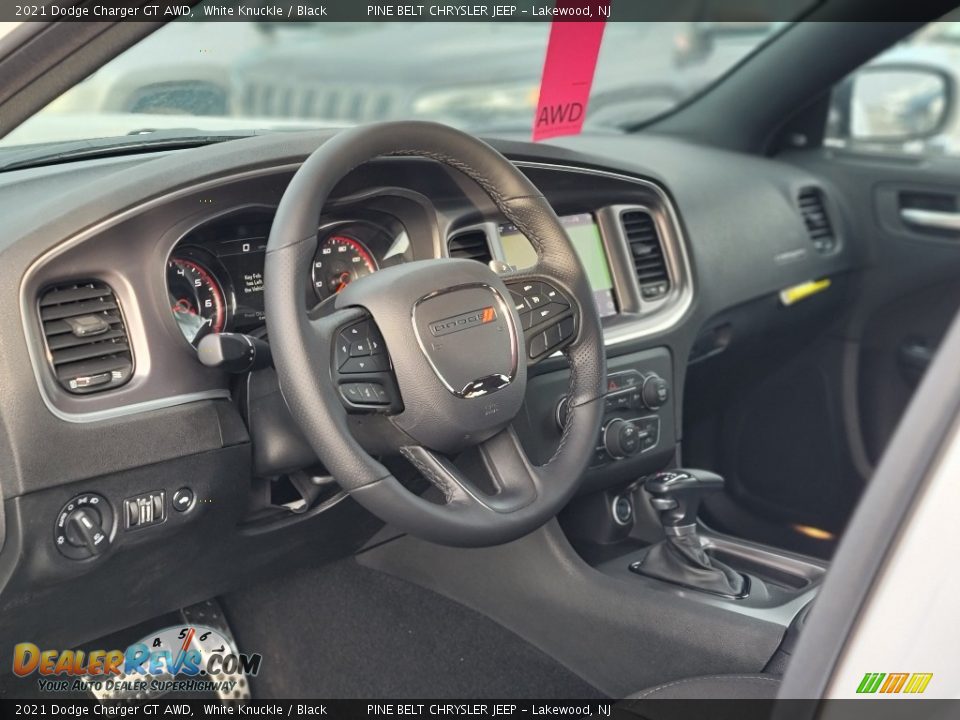 2021 Dodge Charger GT AWD White Knuckle / Black Photo #12