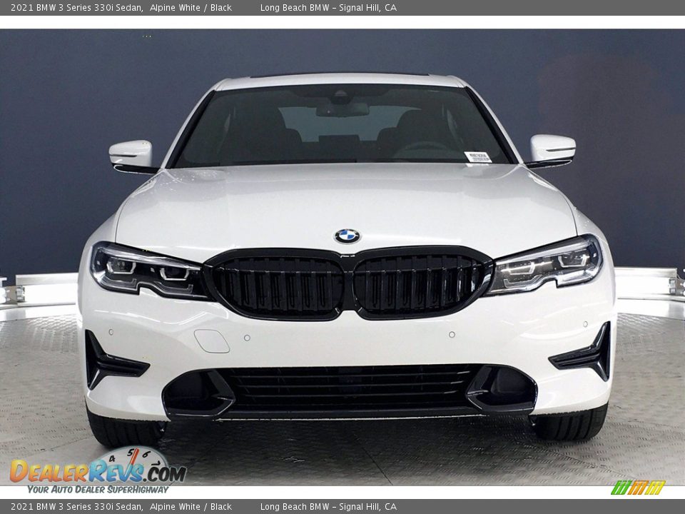 2021 BMW 3 Series 330i Sedan Alpine White / Black Photo #2