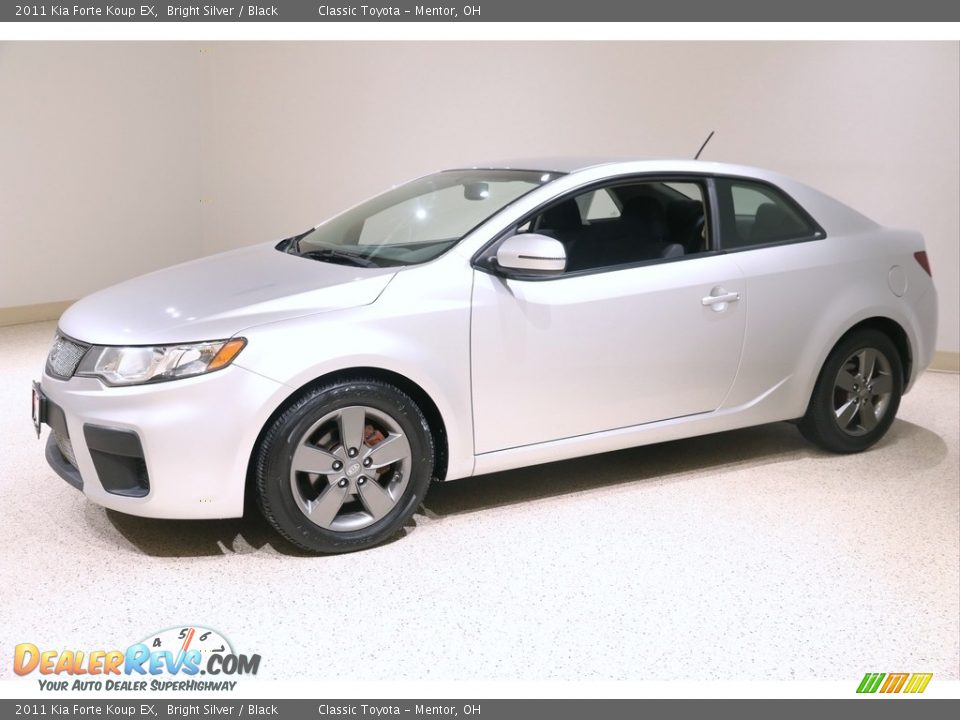 2011 Kia Forte Koup EX Bright Silver / Black Photo #3