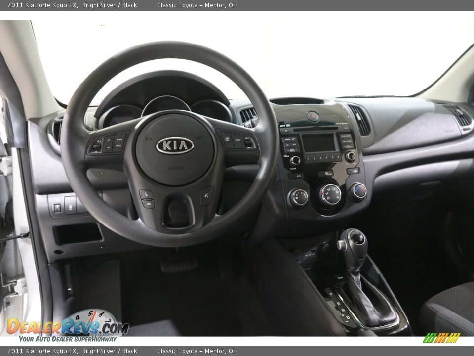 2011 Kia Forte Koup EX Bright Silver / Black Photo #6