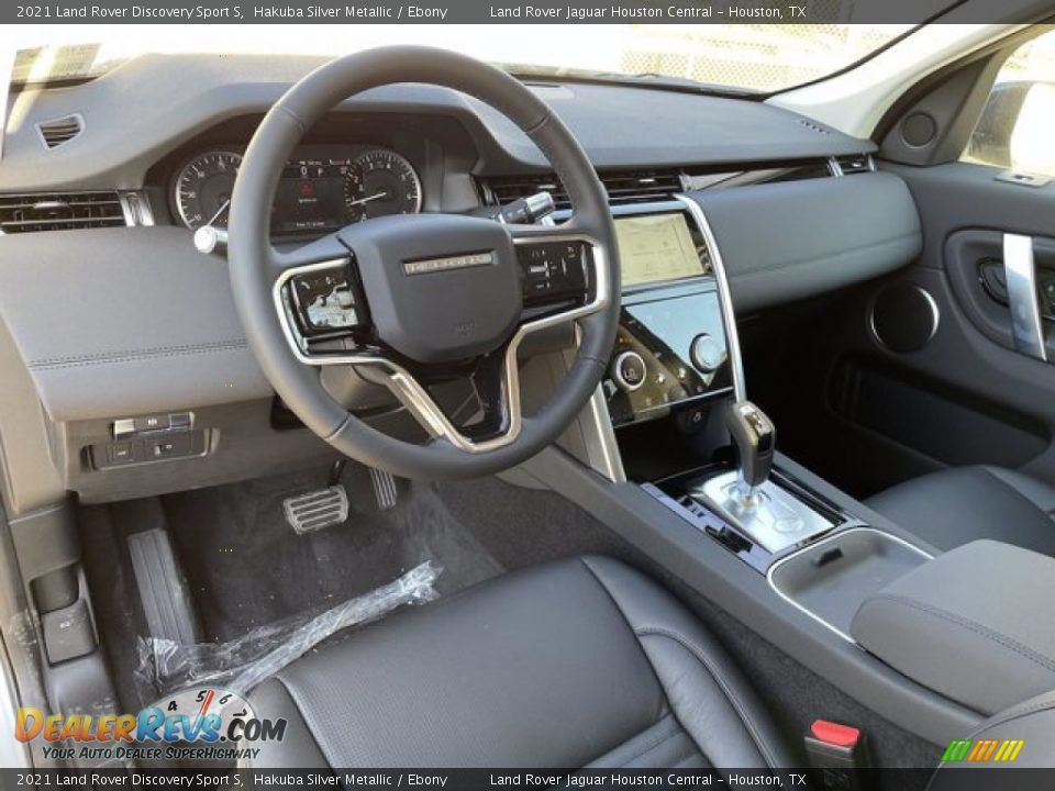 Ebony Interior - 2021 Land Rover Discovery Sport S Photo #12