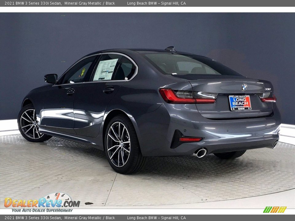 2021 BMW 3 Series 330i Sedan Mineral Gray Metallic / Black Photo #3