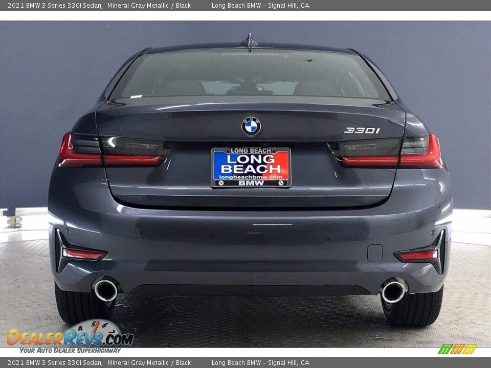 2021 BMW 3 Series 330i Sedan Mineral Gray Metallic / Black Photo #4