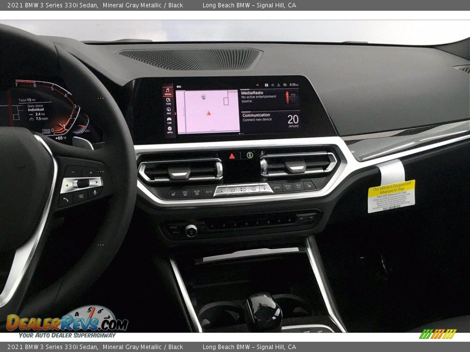 2021 BMW 3 Series 330i Sedan Mineral Gray Metallic / Black Photo #6