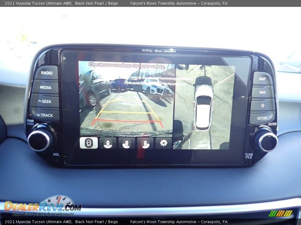 2021 Hyundai Tucson Ulitimate AWD Black Noir Pearl / Beige Photo #14