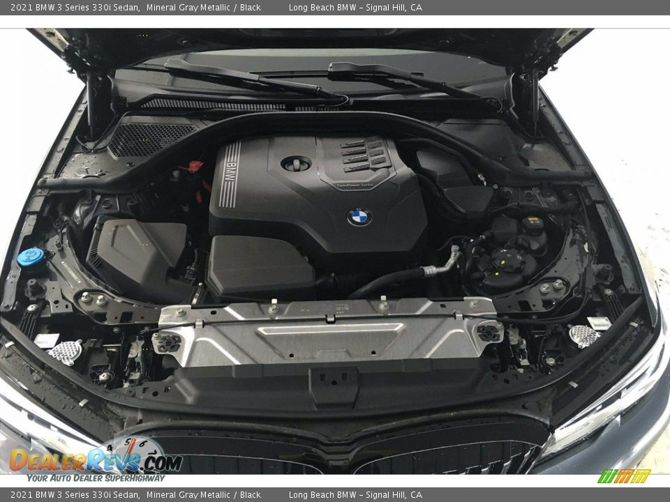 2021 BMW 3 Series 330i Sedan Mineral Gray Metallic / Black Photo #10