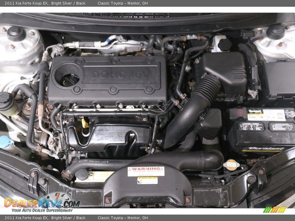 2011 Kia Forte Koup EX Bright Silver / Black Photo #18