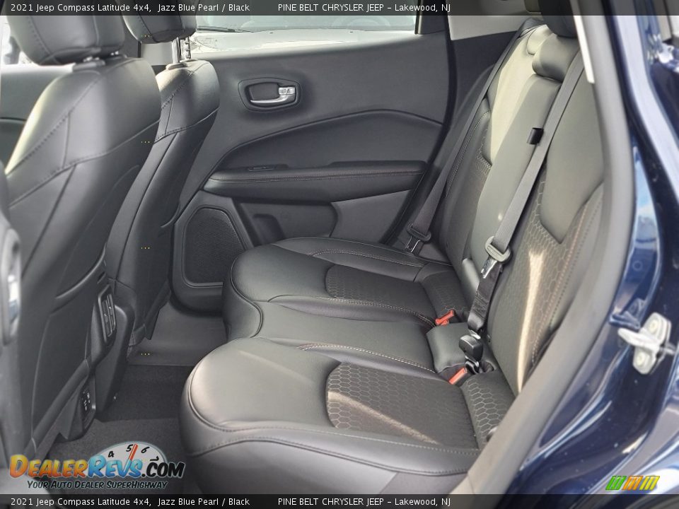 2021 Jeep Compass Latitude 4x4 Jazz Blue Pearl / Black Photo #12