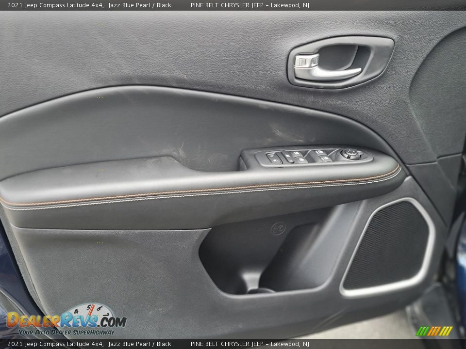 2021 Jeep Compass Latitude 4x4 Jazz Blue Pearl / Black Photo #13