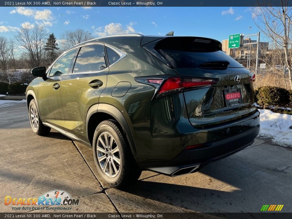 2021 Lexus NX 300 AWD Nori Green Pearl / Black Photo #4