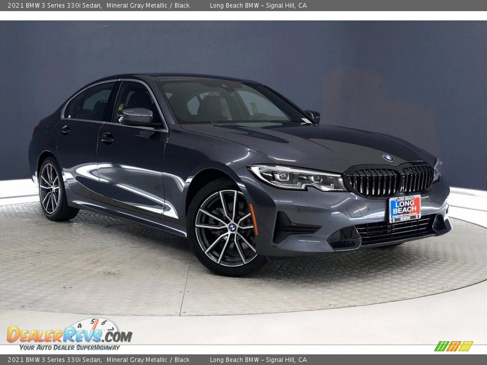 2021 BMW 3 Series 330i Sedan Mineral Gray Metallic / Black Photo #19
