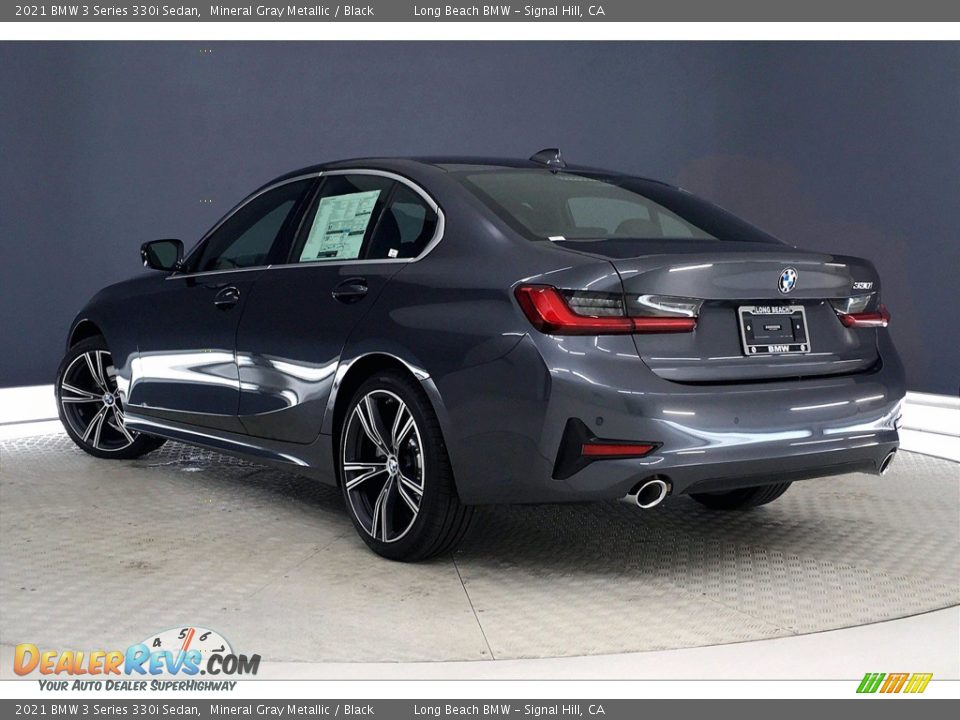 2021 BMW 3 Series 330i Sedan Mineral Gray Metallic / Black Photo #3