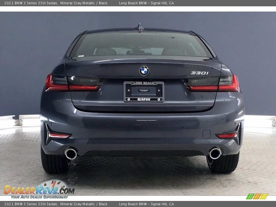 2021 BMW 3 Series 330i Sedan Mineral Gray Metallic / Black Photo #4