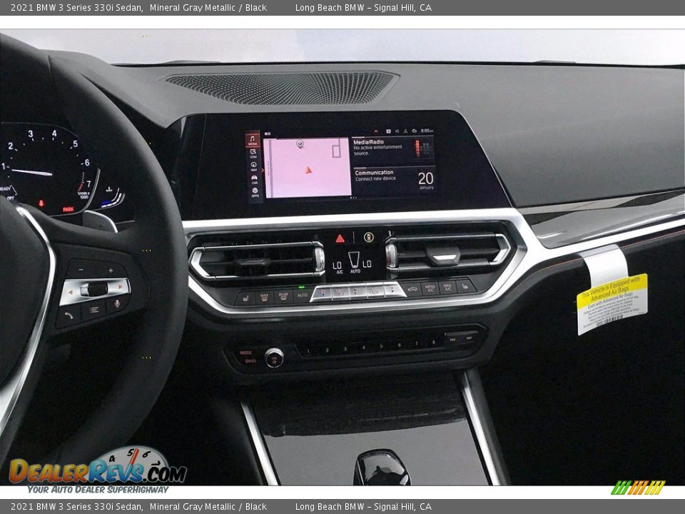 2021 BMW 3 Series 330i Sedan Mineral Gray Metallic / Black Photo #6