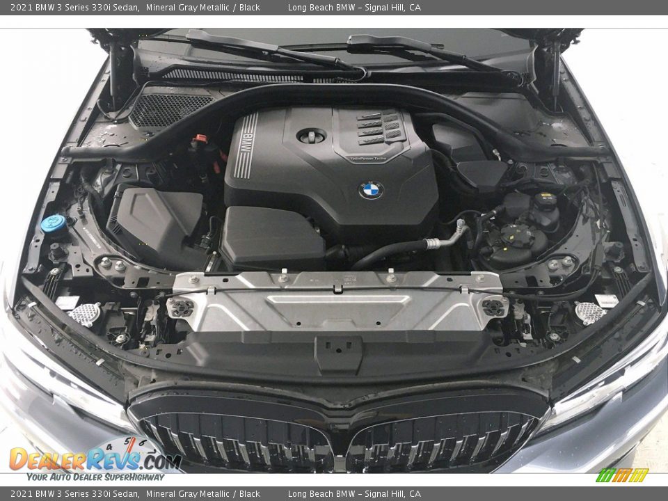 2021 BMW 3 Series 330i Sedan Mineral Gray Metallic / Black Photo #10