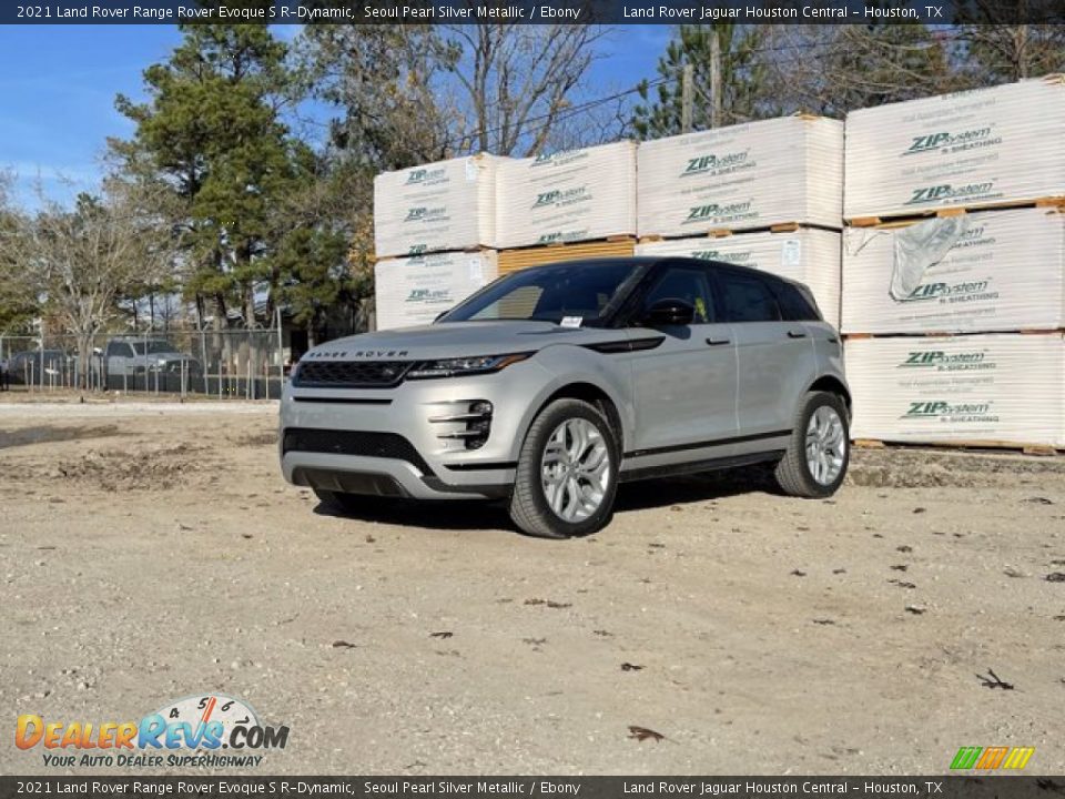 2021 Land Rover Range Rover Evoque S R-Dynamic Seoul Pearl Silver Metallic / Ebony Photo #1