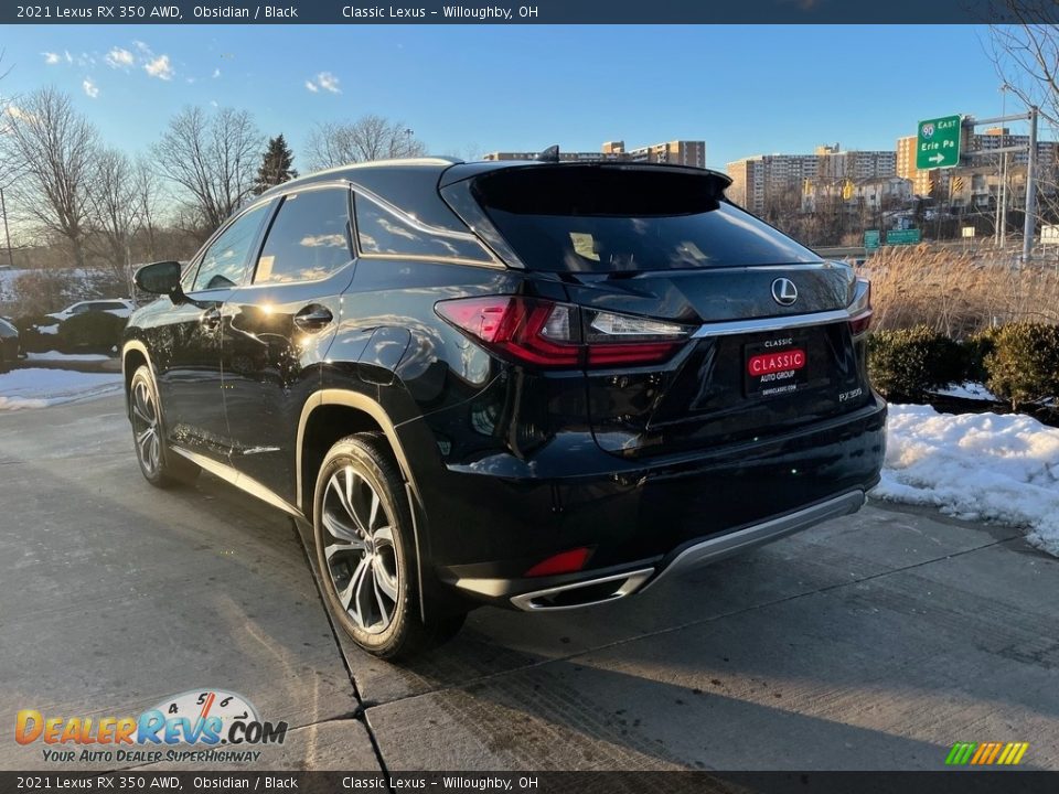 2021 Lexus RX 350 AWD Obsidian / Black Photo #4