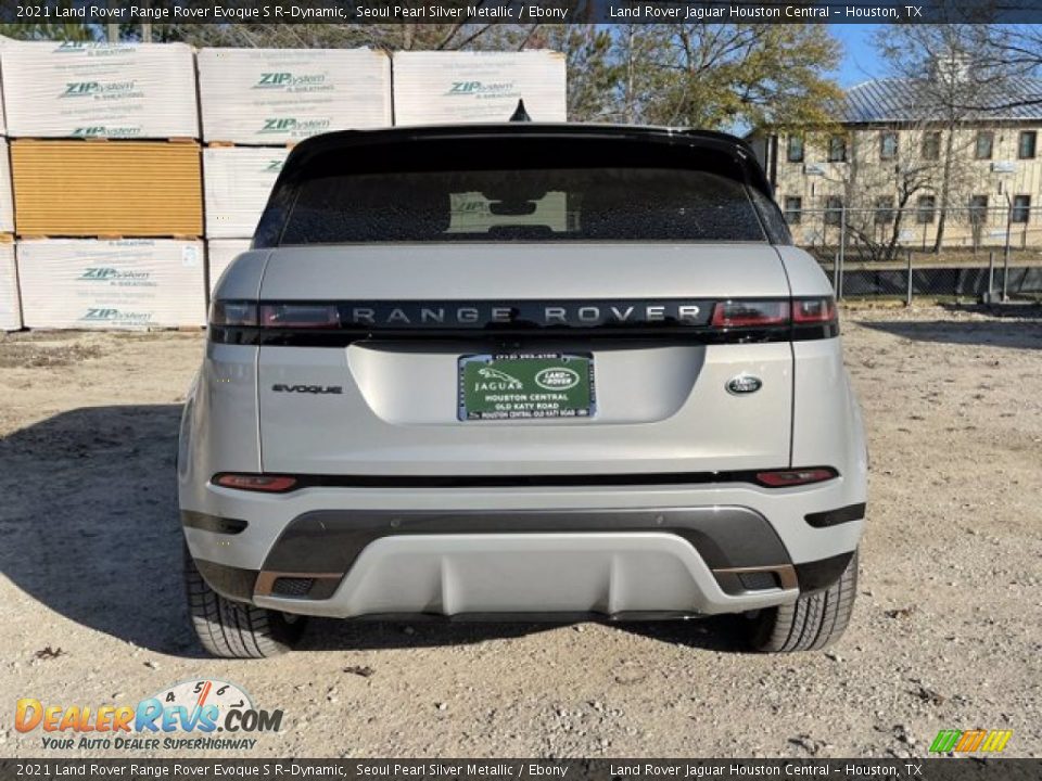 2021 Land Rover Range Rover Evoque S R-Dynamic Seoul Pearl Silver Metallic / Ebony Photo #9