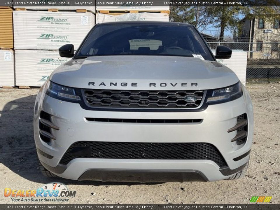 2021 Land Rover Range Rover Evoque S R-Dynamic Seoul Pearl Silver Metallic / Ebony Photo #10