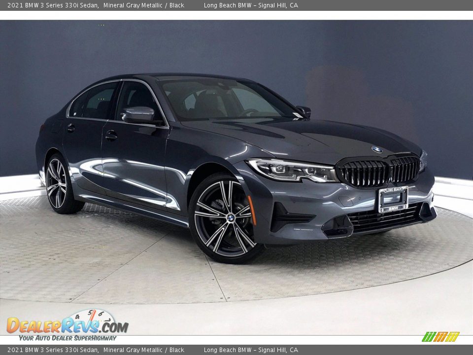 2021 BMW 3 Series 330i Sedan Mineral Gray Metallic / Black Photo #19